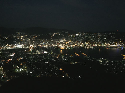 Nagasaki at night